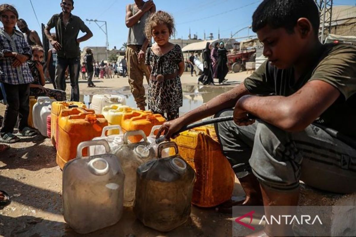 PBB: Kekurangan air parah di Gaza masih berlanjut