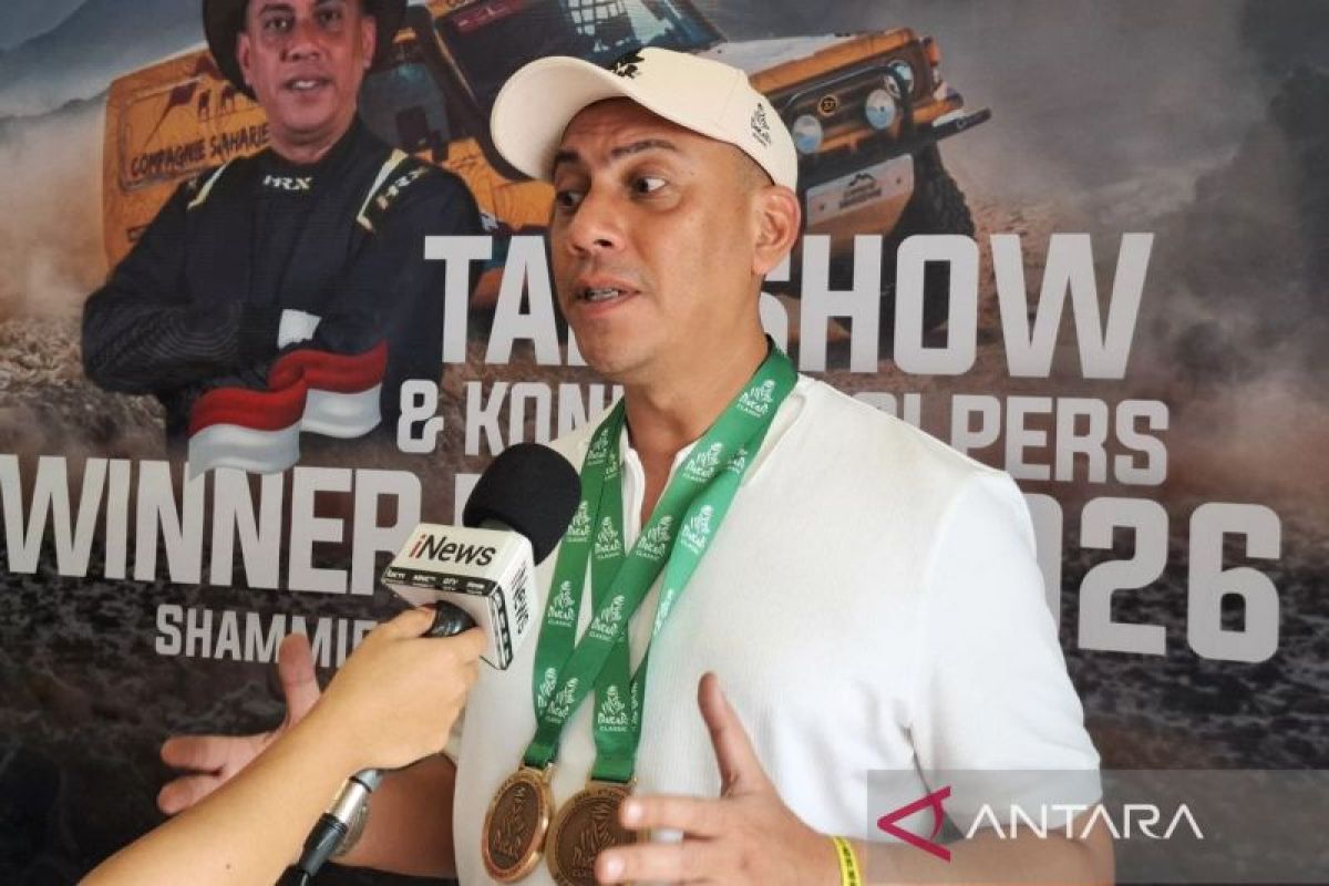 Pereli Indonesia juara Rally Dakar sempat terperosok di pasir 3 jam