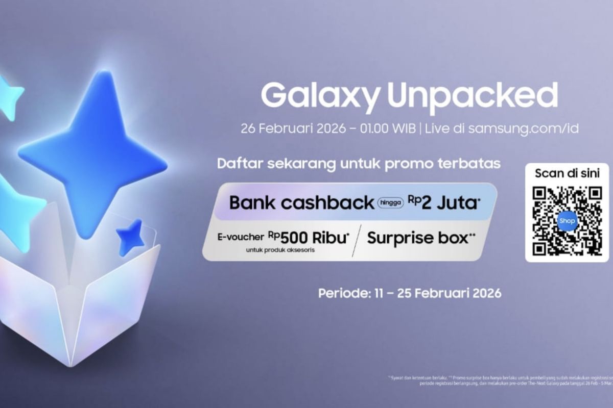 Samsung buka pra registrasi ponsel Galaxy terbaru hingga 25 Februari