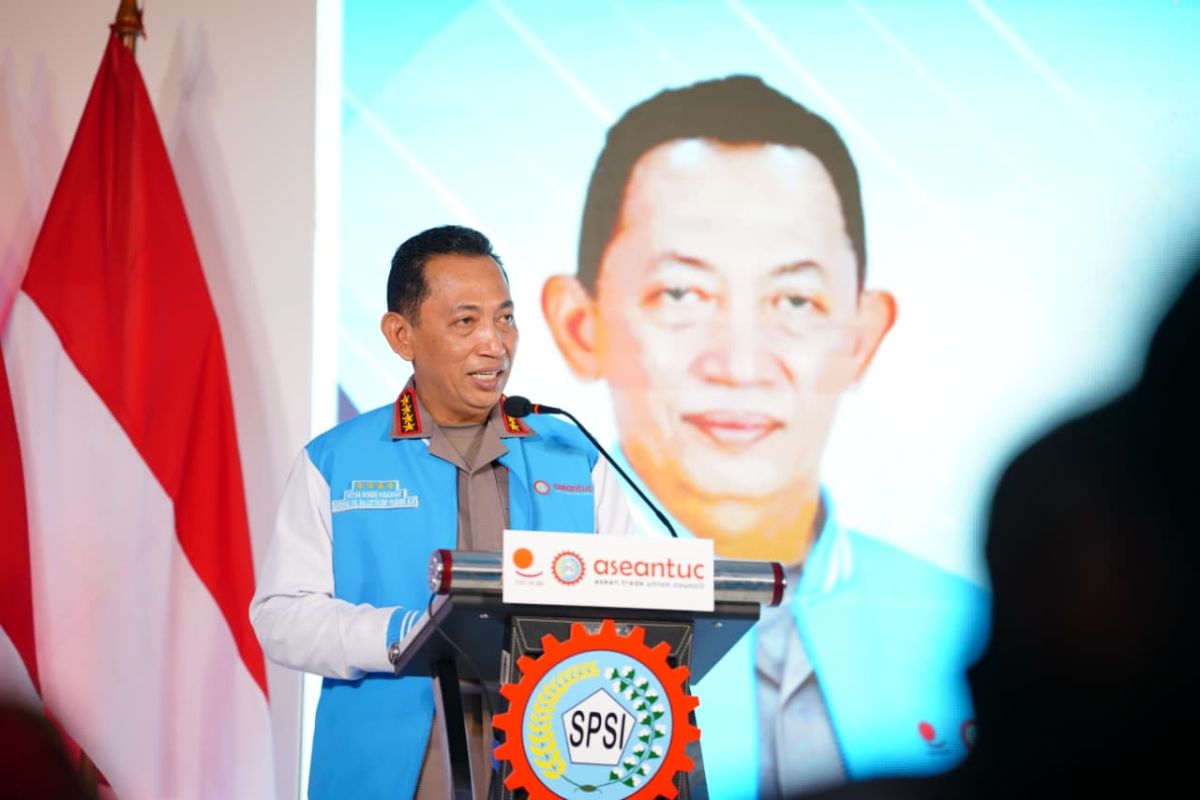 Kapolri tegaskan akan terus perkuat sinergitas dan dukung hak buruh