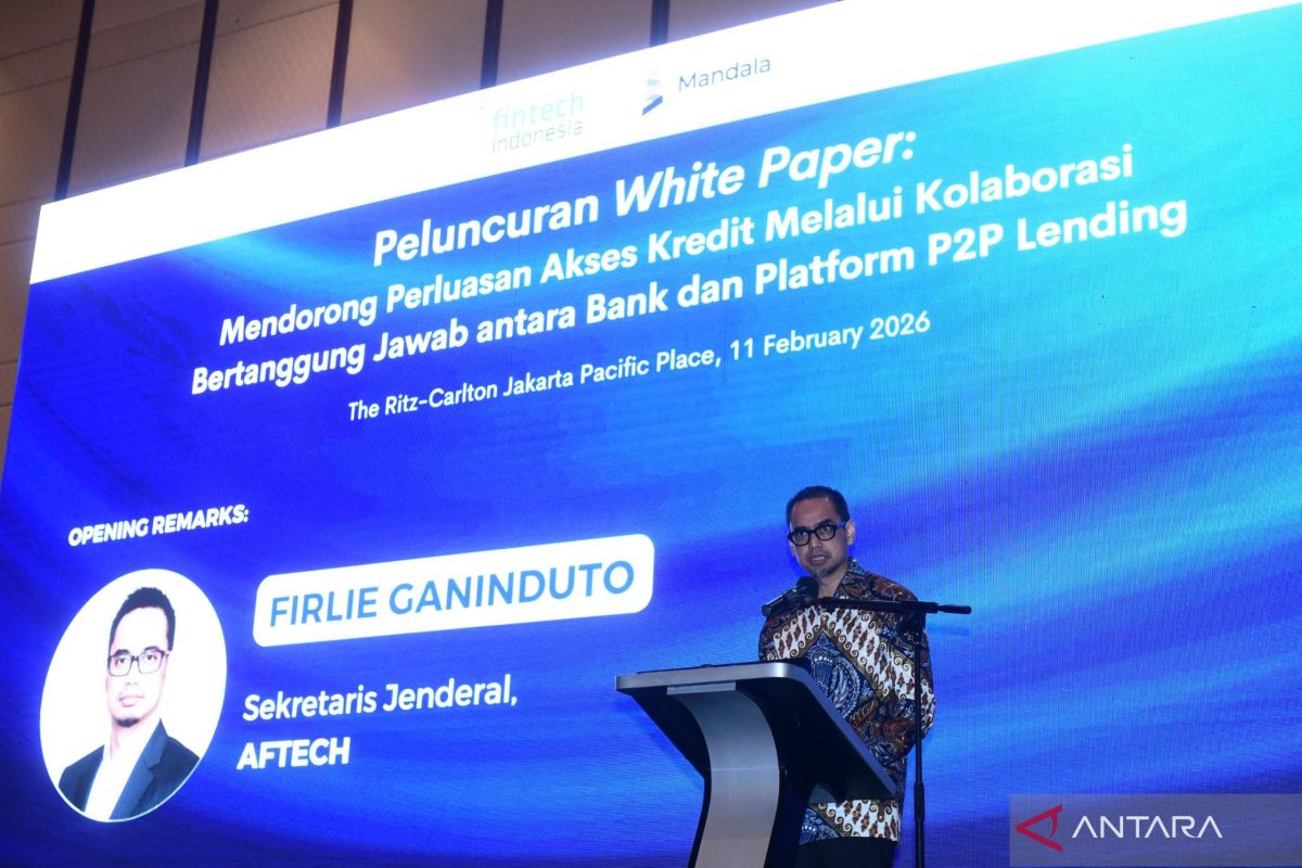 Aftech luncurkan buku putih kolaborasi bank-pindar perluas kredit