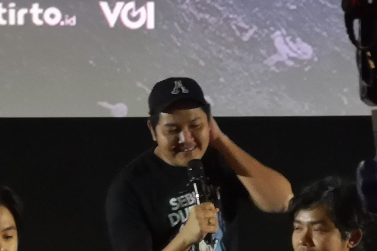 Nopek Novian ungkap referensi dalam memerankan dukun di film baru