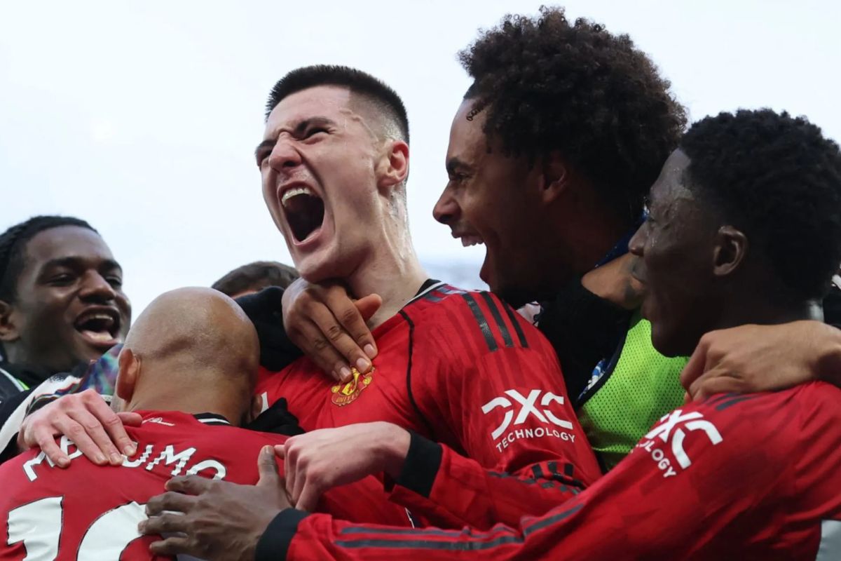 Sesko bawa MU cetak tiga kemenangan beruntun saat tekuk Fulham 3-2