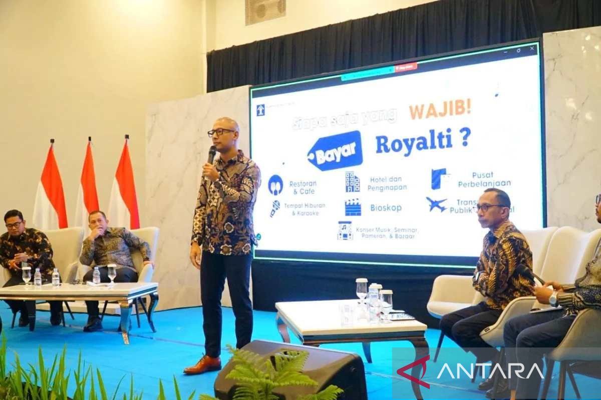 Kemenkum Sulsel hadirkan Marcell Siahaan dalam sosialisasi royalti