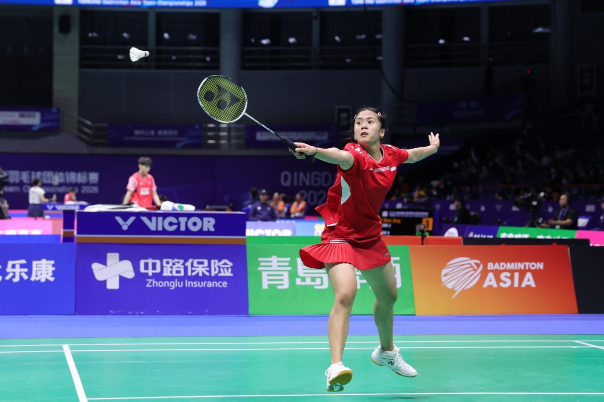 Thalita kalah, Indonesia tertinggal 0-1 dari Thailand