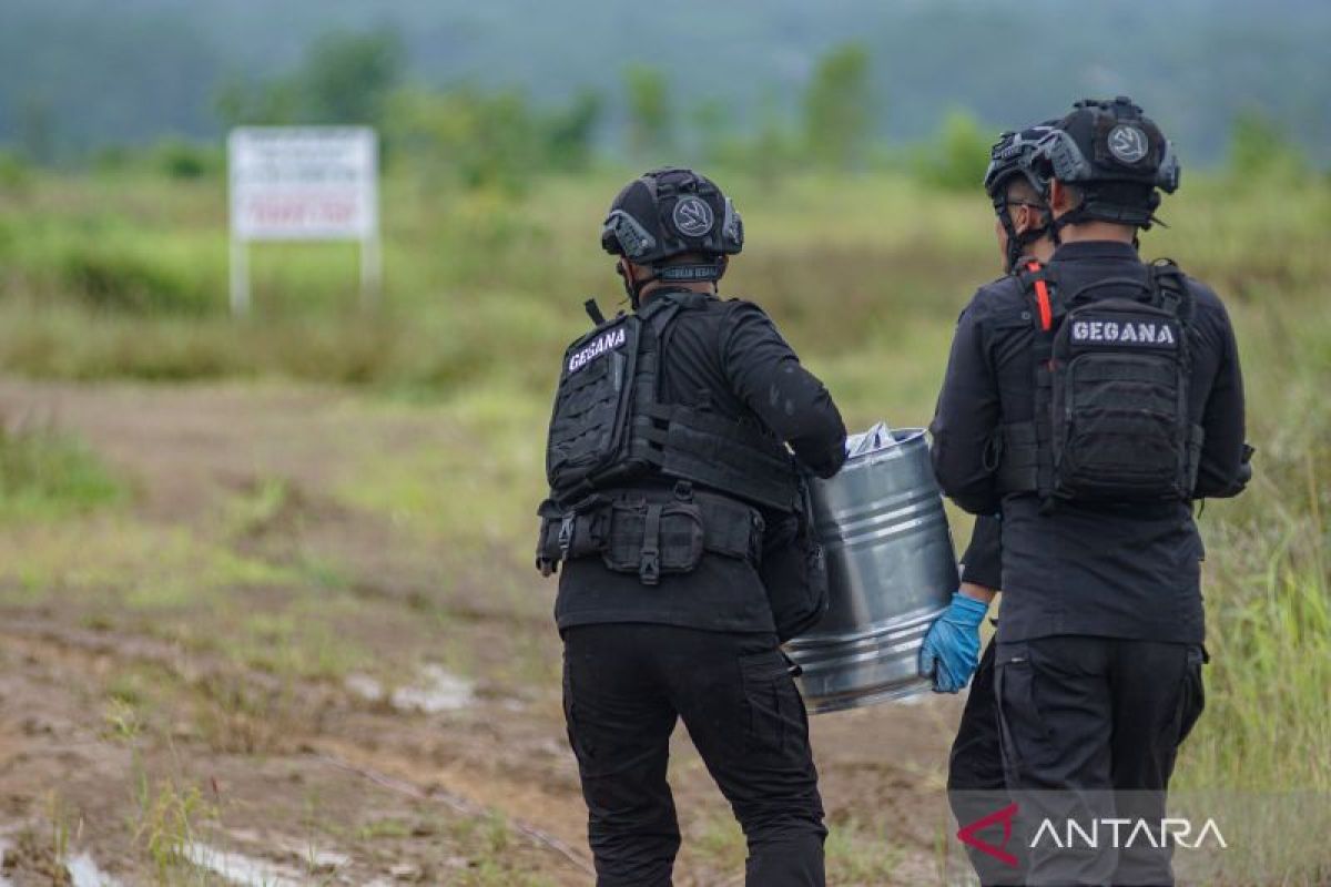 Polisi amankan puluhan kilogram bahan petasan dari berbagai wilayah di Jateng