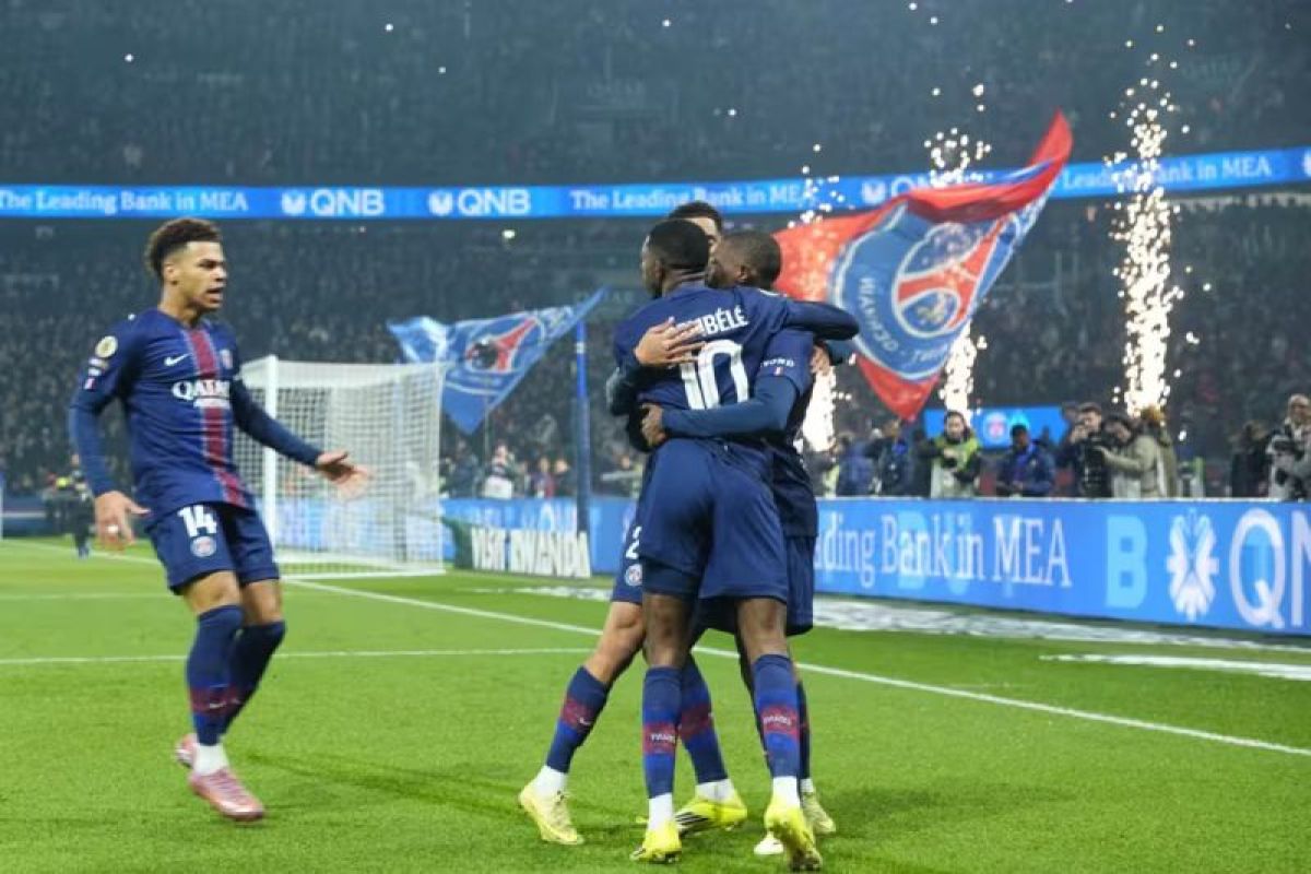 Dembele borong dua Gol, Paris Saint-Germain hancurkan Marseille 5-0