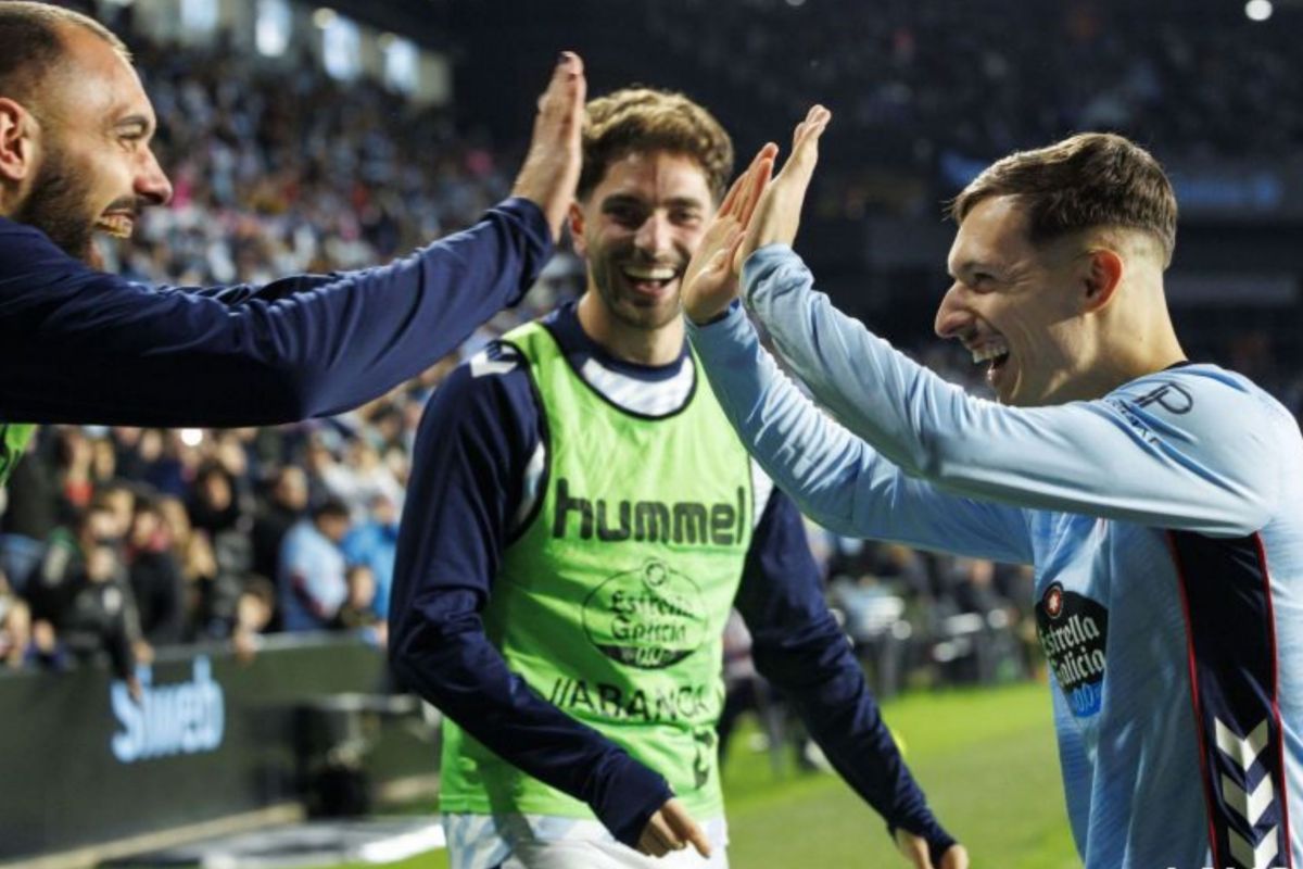 Celta Vigo hancurkan sepuluh pemain Rayo Vallecano 3-0