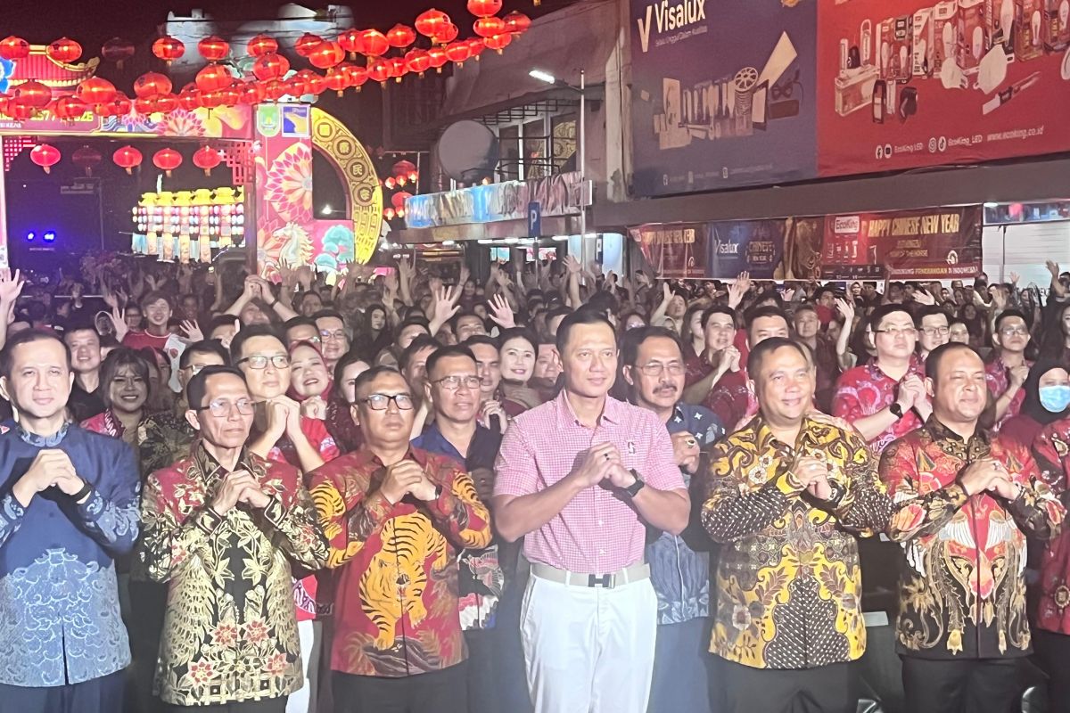 AHY rayakan Tahun Baru Imlek perdana di Batam