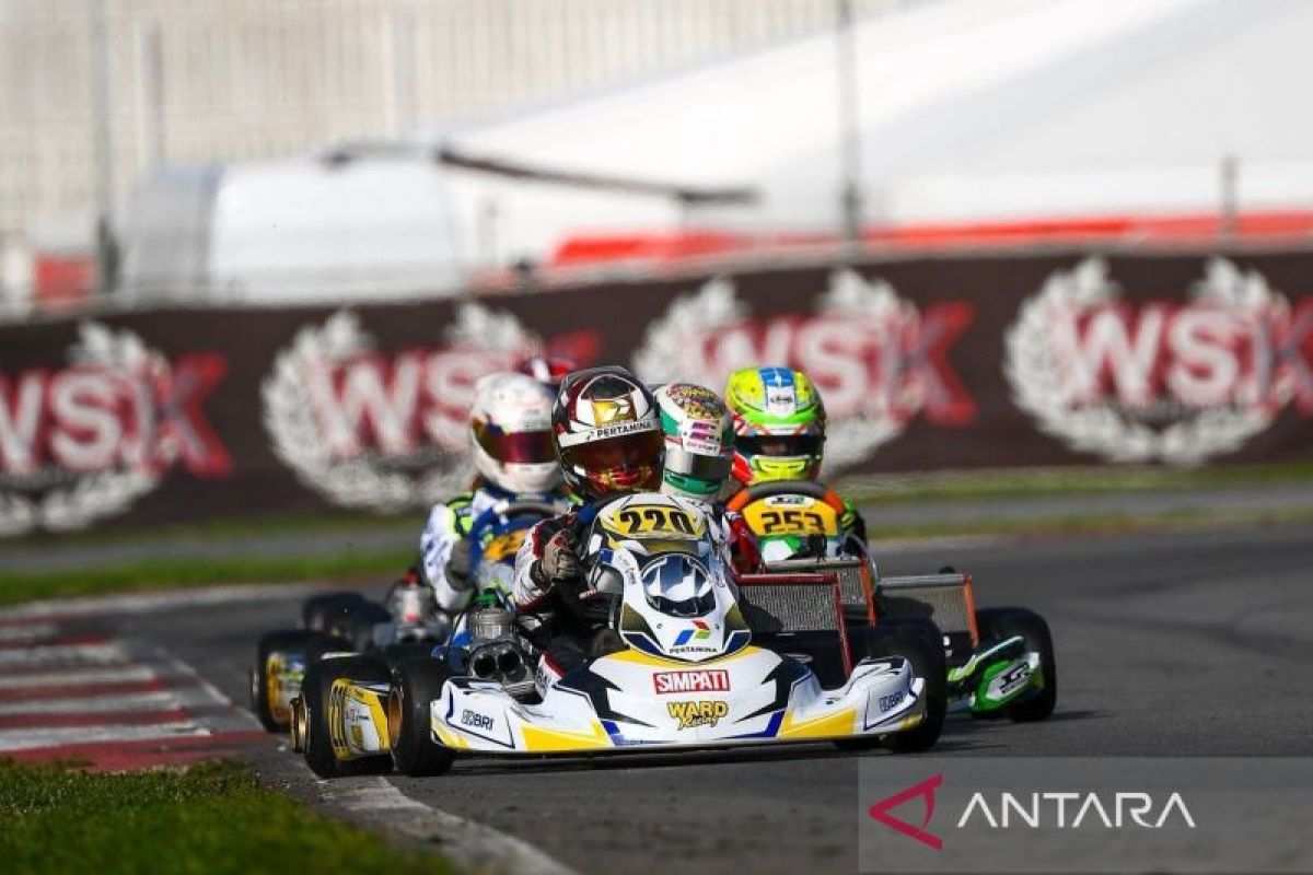 Qarrar Firhand juara heat 1 WSK Viterbo jelang debut F4