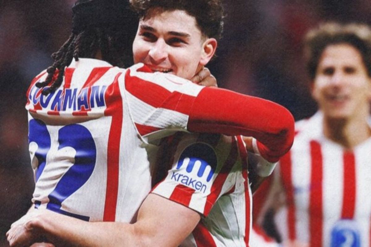 Atletico hancurkan Barcelona 4-0 leg pertama semifinal Copa del Rey