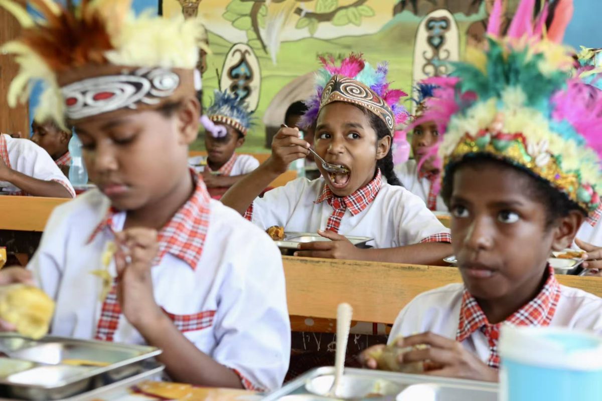China dan UNICEF kerja sama dukung program MBG di Papua