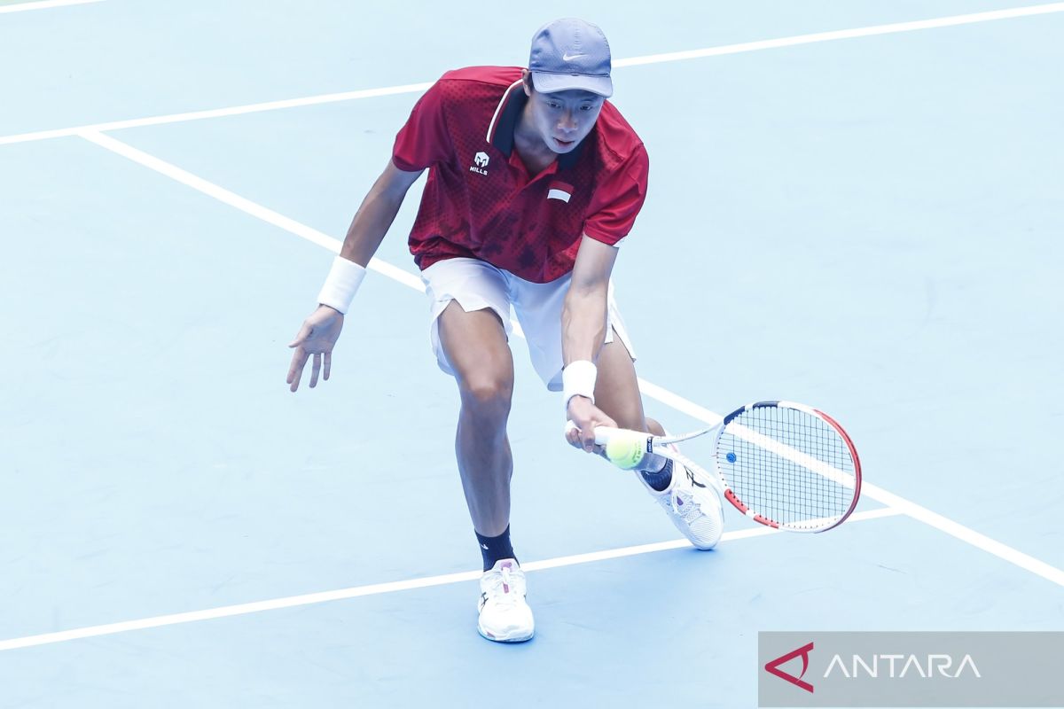 Indonesia pimpin 2-0 atas Togo pada playoff Piala Davis Dunia II