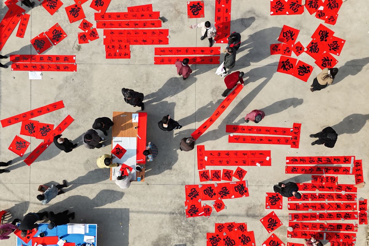 Menengok berbagai persiapan warga China sambut Tahun Baru Imlek