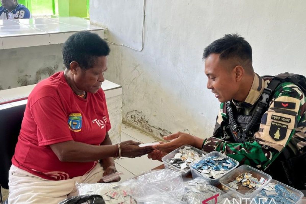 Satgas Yonif 511 dukung pemda perkuat layanan kesehatan di Lanny Jaya