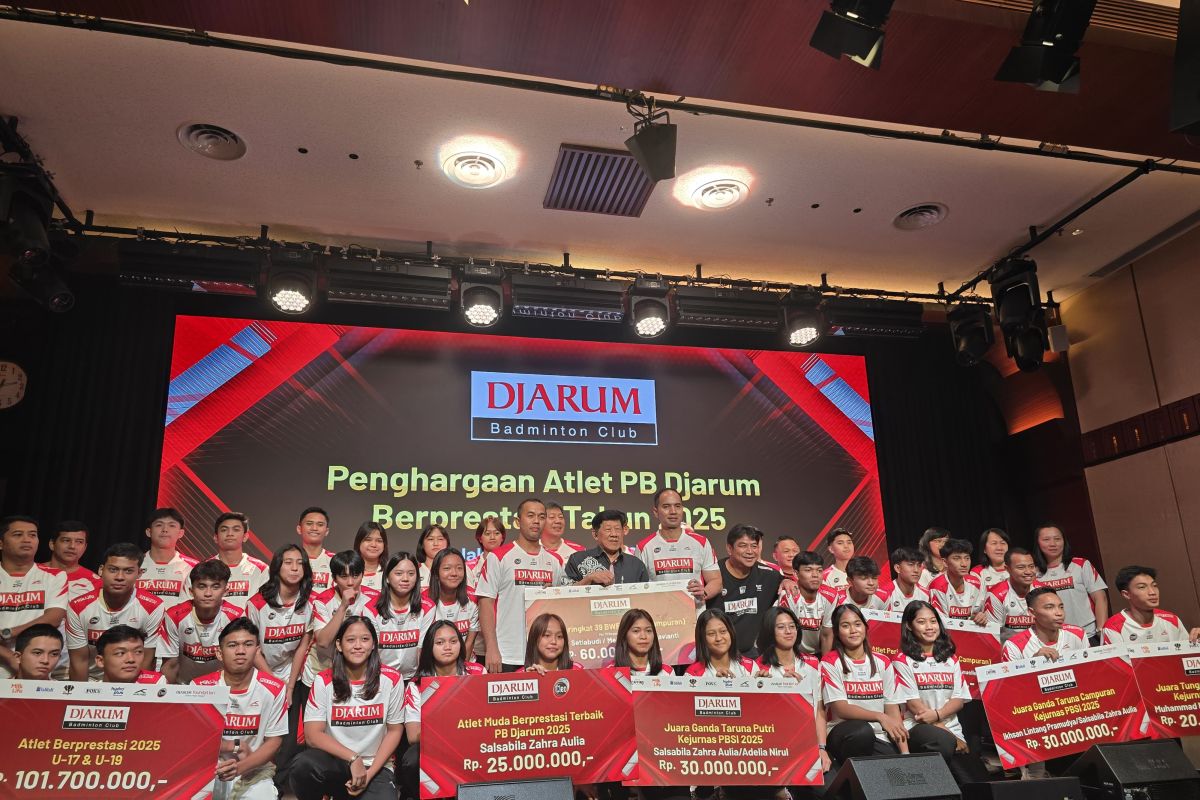 PB Djarum beri bonus Rp512 juta untuk atlet berprestasi 2025