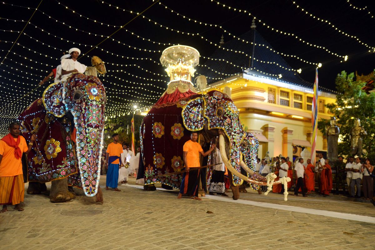 Album Asia: Parade tahunan Navam Maha Perahera digelar di Kolombo