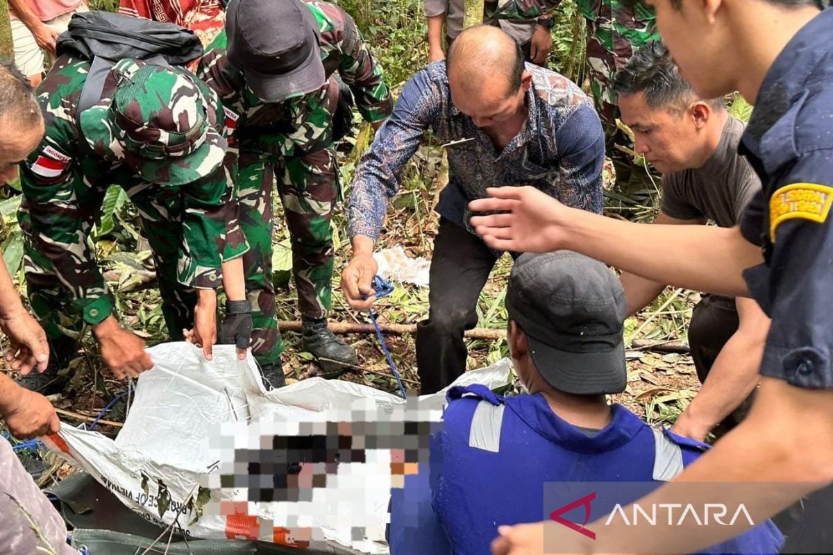 TNI temukan jenazah pilot Pelita Air korban kecelakaan pesawat