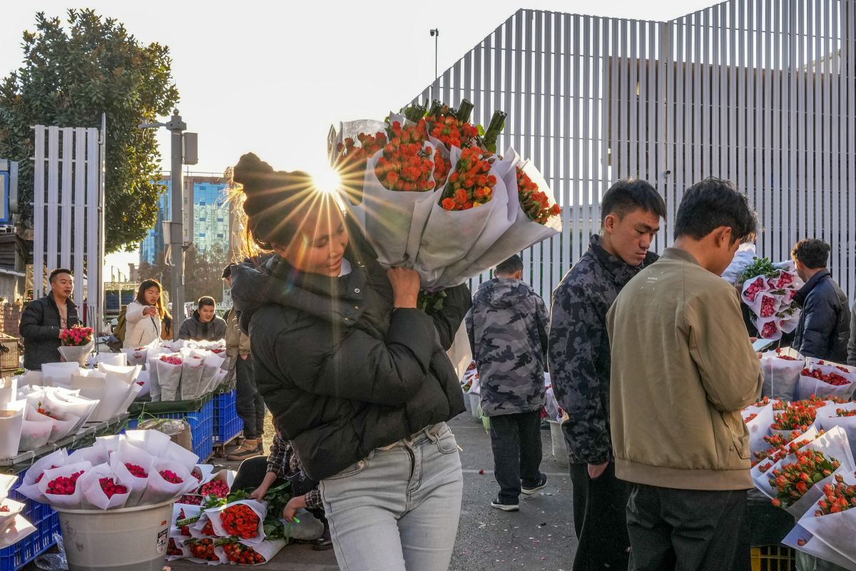 Aroma bunga segar dari Yunnan menyebar ke penjuru dunia