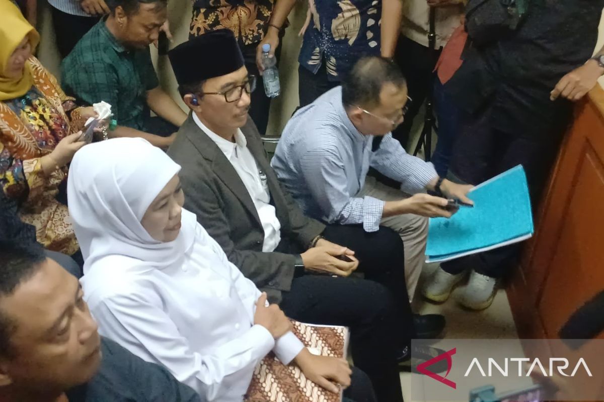 Khofifah penuhi panggilan KPK di sidang dana hibah