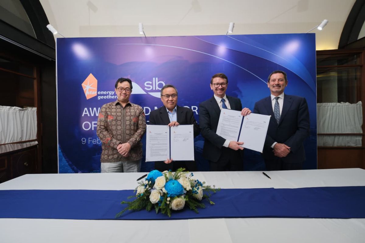 SLB dan Star Energy kerja sama pengembangan panas bumi