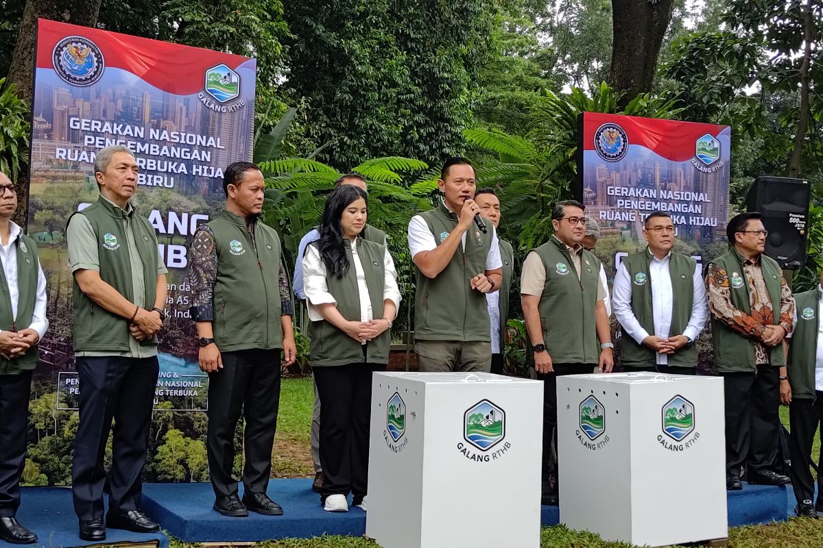 Menko IPK canangkan Galang RTHB guna perkuat kota berkelanjutan
