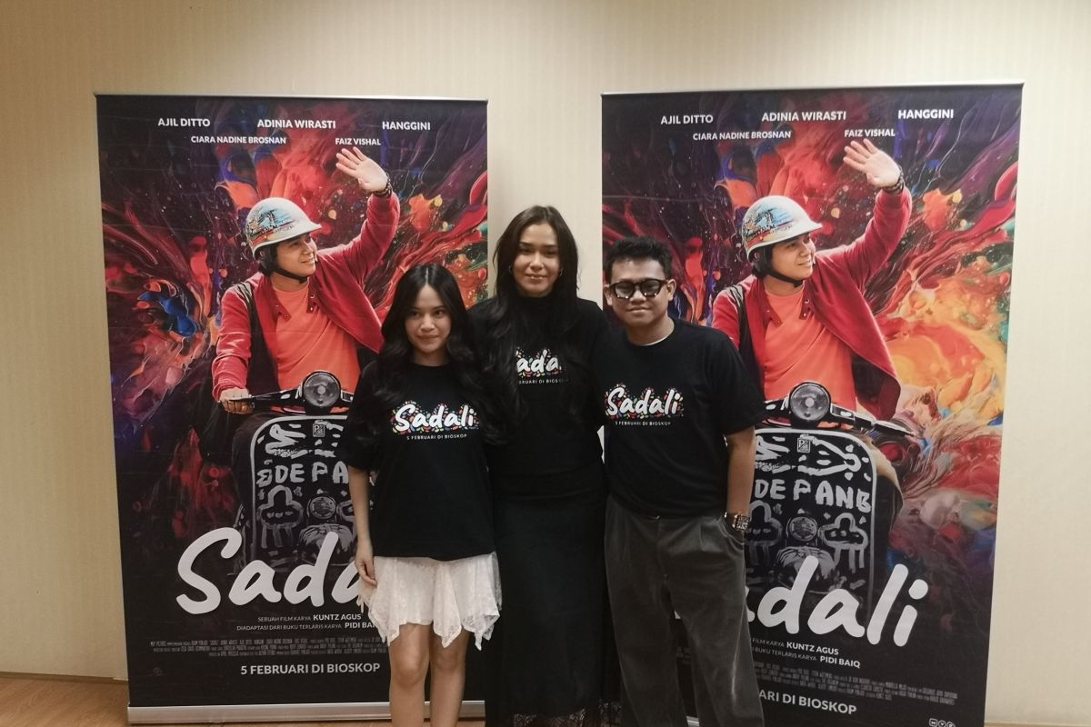 Film "Sadali" beri perspektif baru bagi Hanggini soal kedewasaan