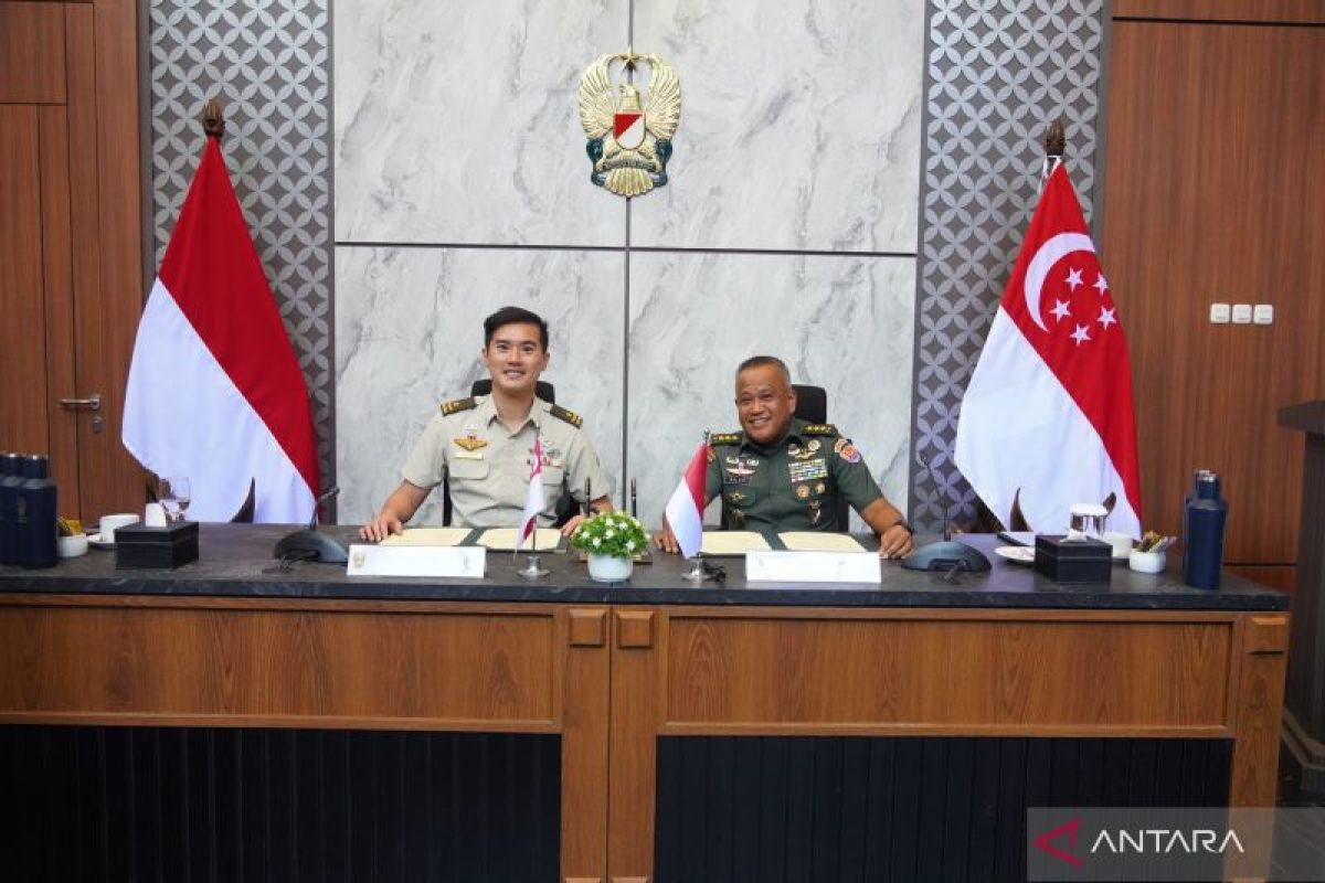 TNI AD jalin kerja sama militer dengan AD Singapura