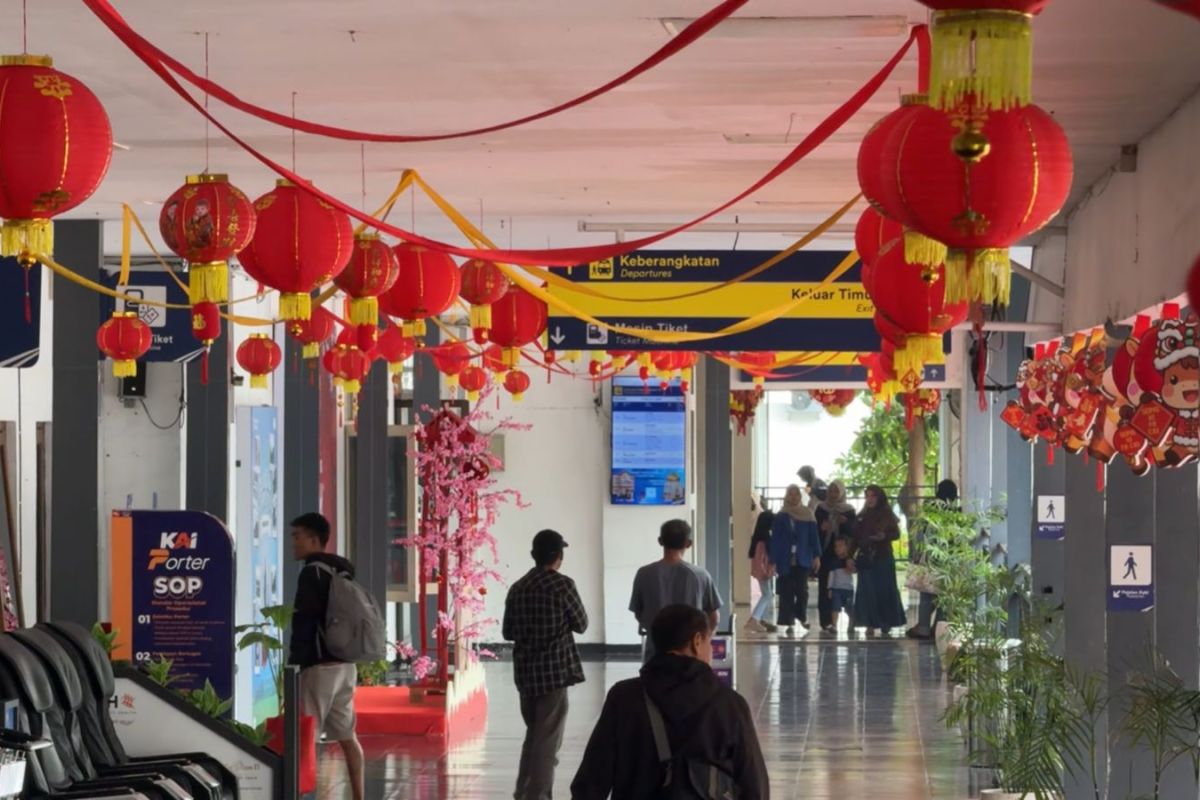 KAI Madiun catat 60.250 pelanggan gunakan KA di masa libur Imlek 2026