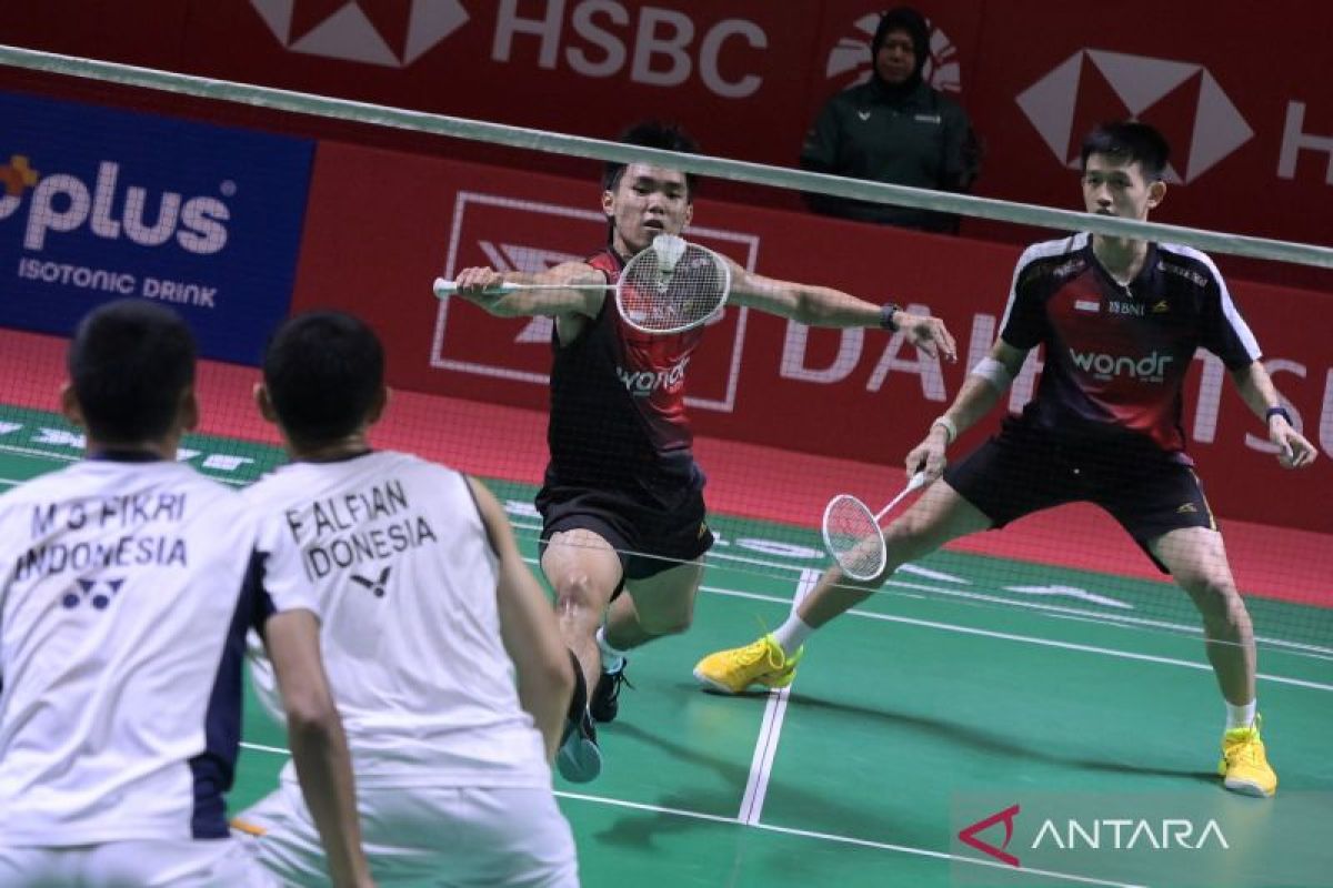 Tunjukkan kematangan, Raymond/Joaquin ke final Indonesia Masters 2026