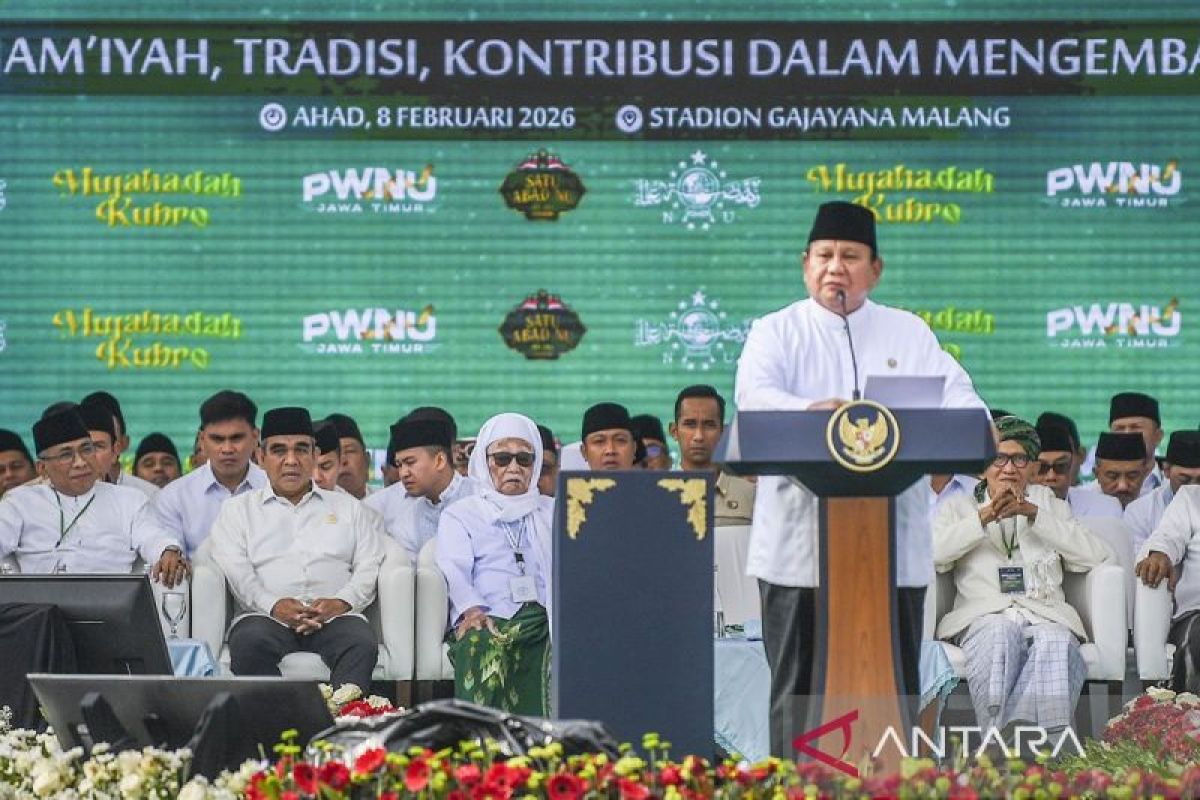 Kemarin, Sambutan Prabowo di Harlah Satu Abad NU hingga HPN 2026