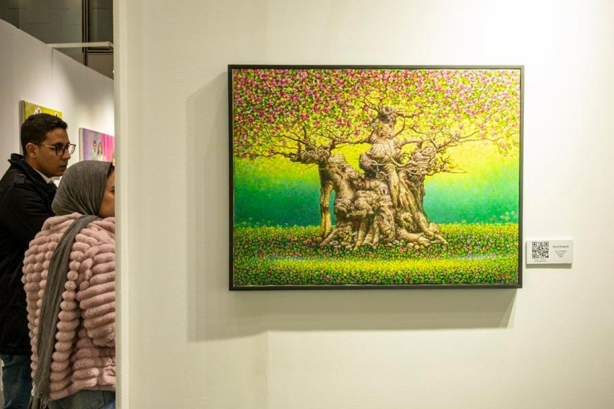 Potret Art Cairo ke-7 di Museum Besar Mesir