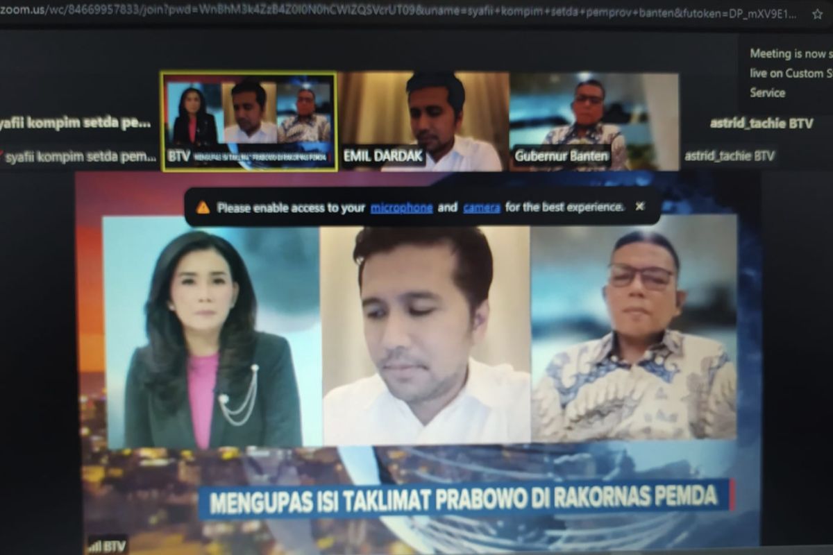 Gubernur Banten pastikan program prioritas presiden perkuat ekonomi