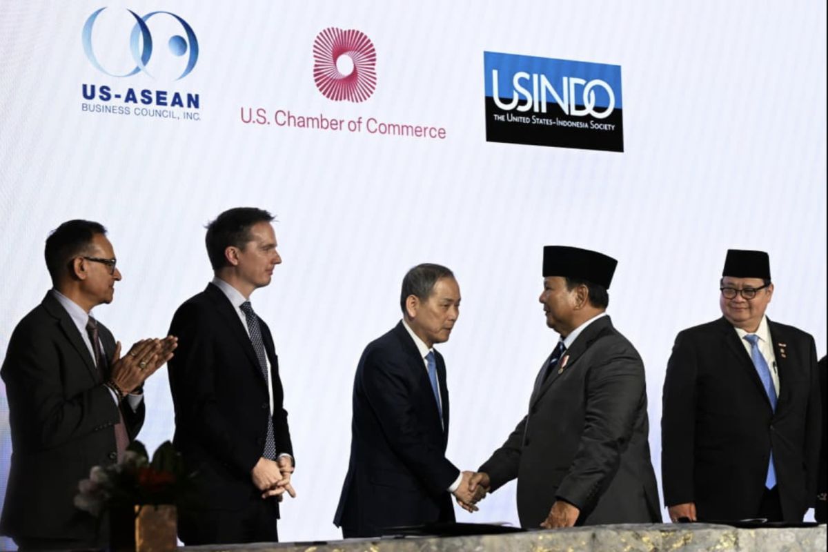 Prabowo saksikan 11 MoU US-ABC senilai 38,4 miliar dolar AS