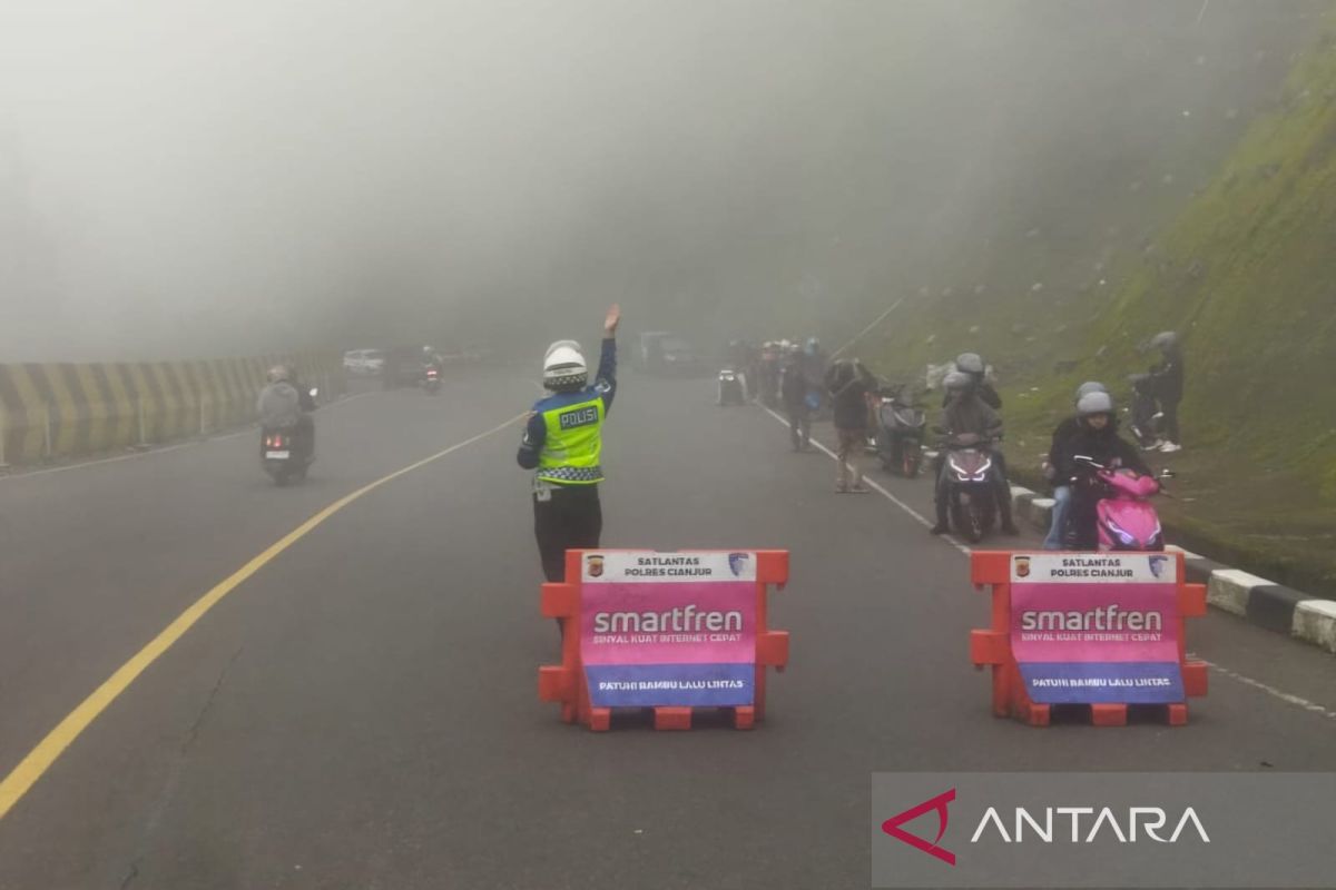 Polres Cianjur: Kendaraan meningkat sistem satu arah diberlakukan