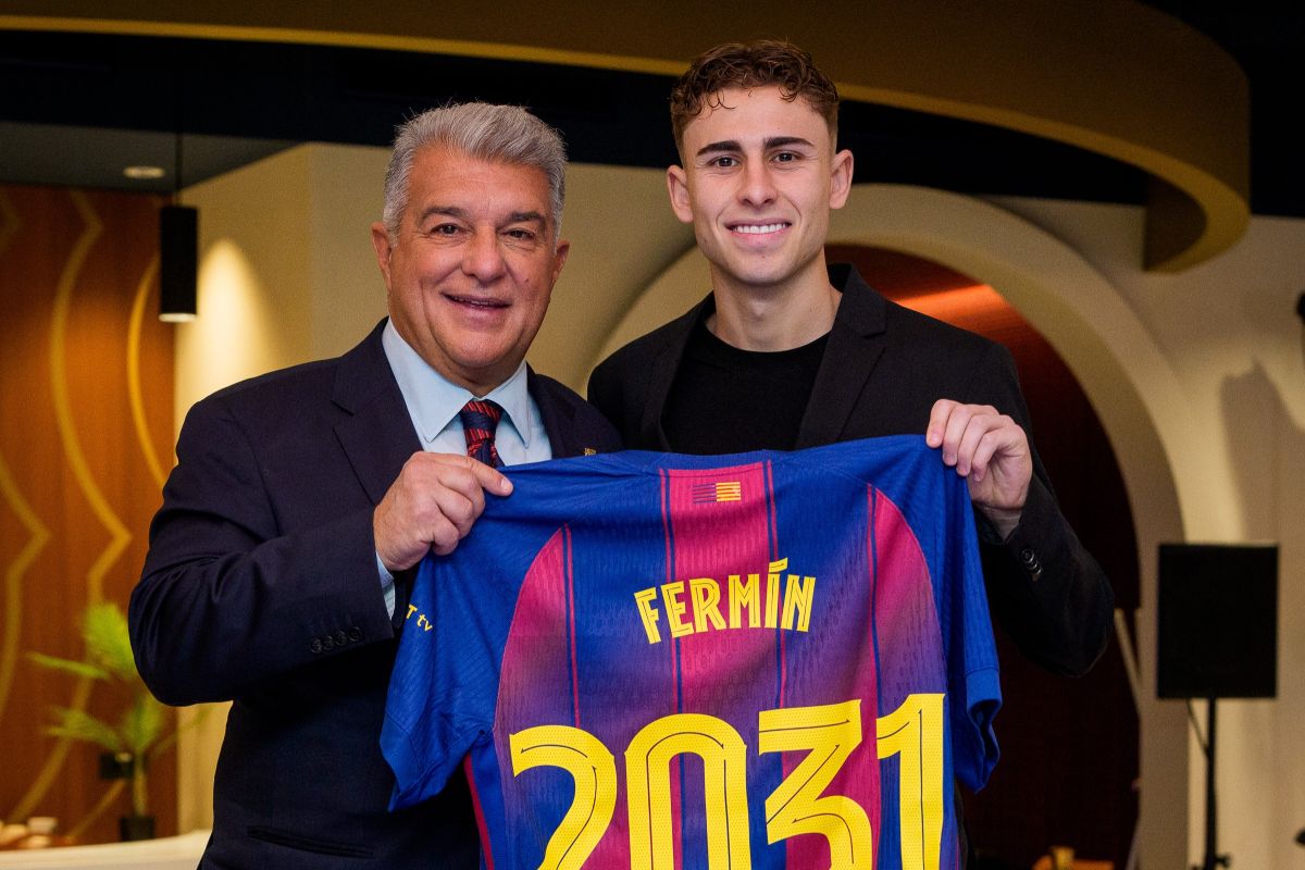 Barcelona resmi perpanjangan kontrak Fermin Lopez hingga 2031