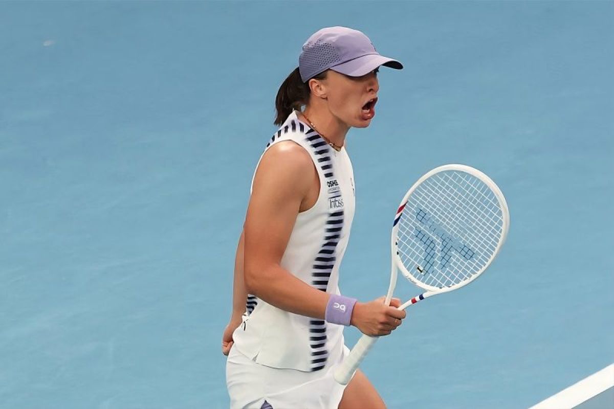Swiatek tekuk Kasatkina untuk bertemu Sakkari di perempat final Doha