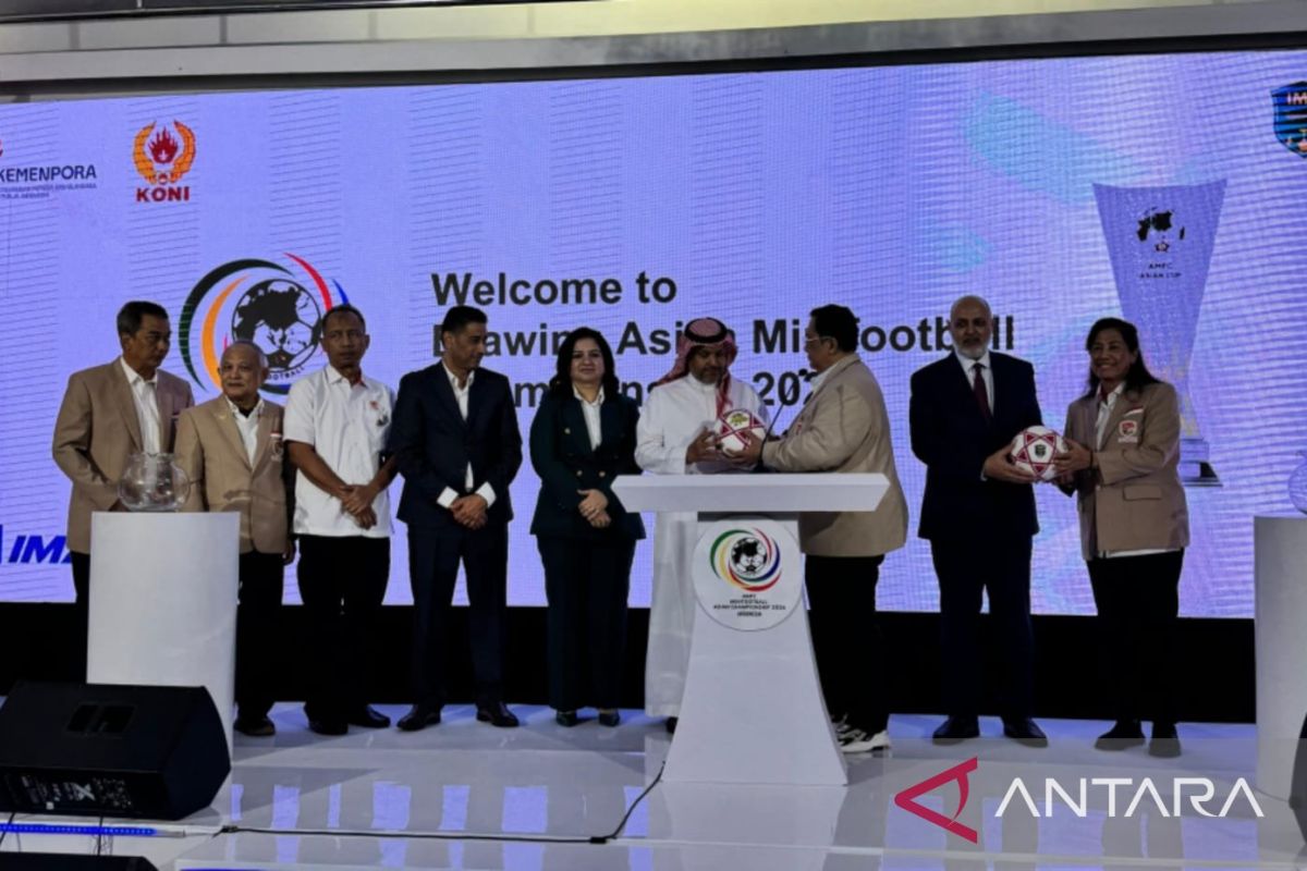 Undian Asian Minifootball 2026 digelar di Jakarta, laga di Palembang