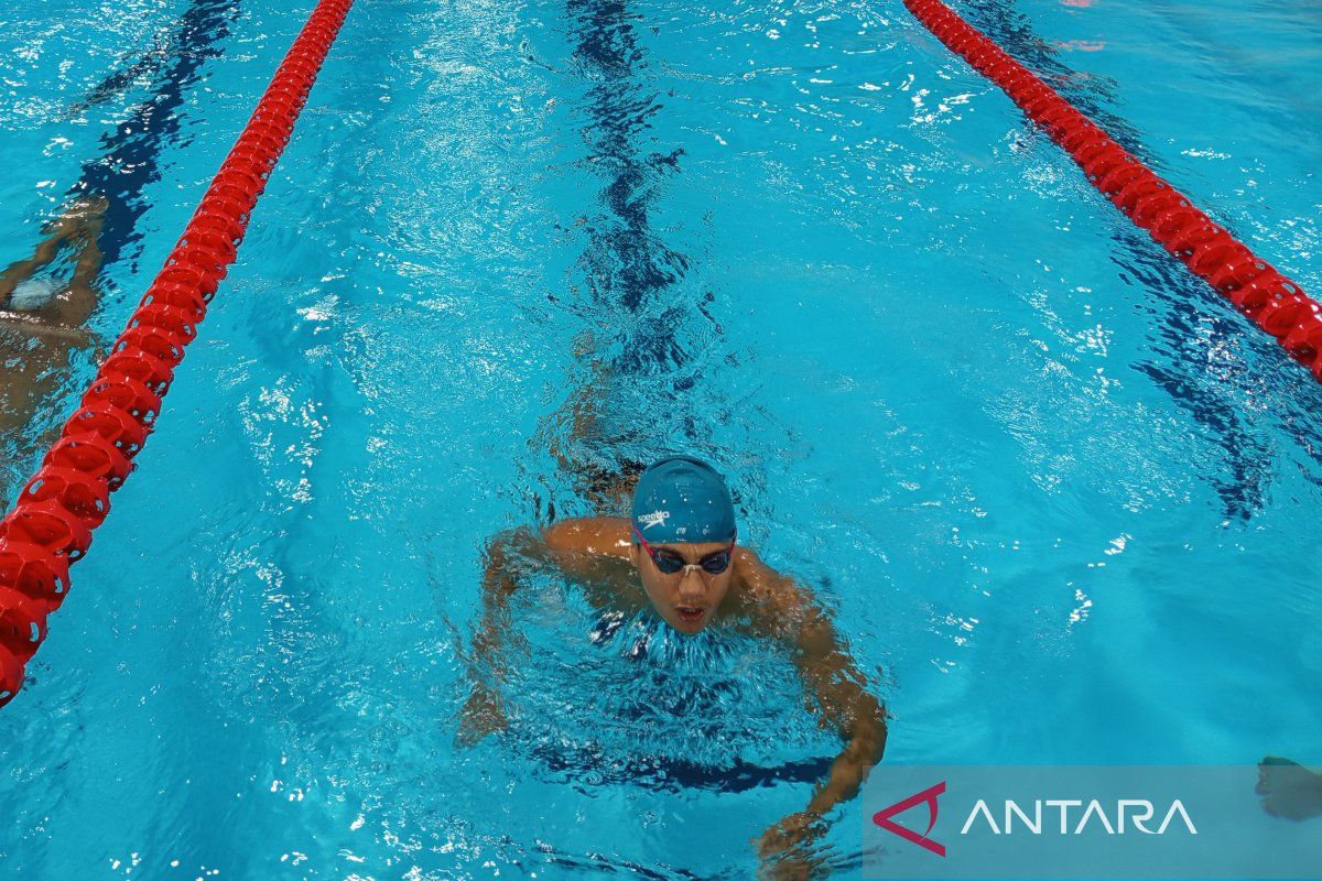 Tim para renang Indonesia jajal arena laga di ASEAN Para Games 2025