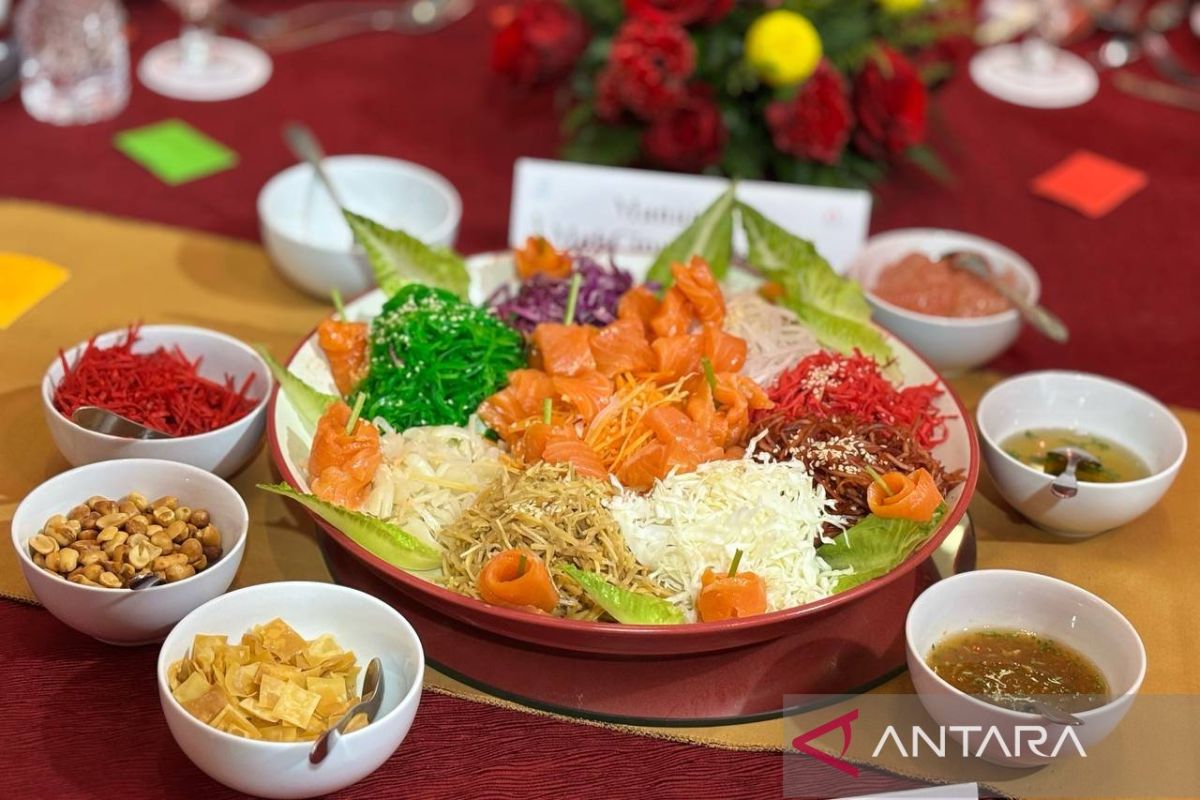 Prosesi Yu Sheng jadi simbol keberlimpahan rezeki hingga keharmonisan