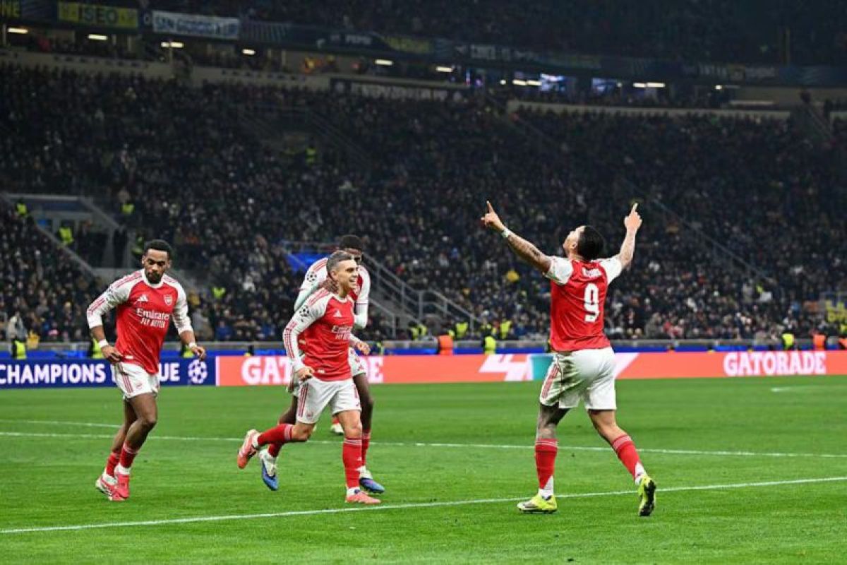 Arsenal masih sempurna setelah hajar Inter Milan 3-1