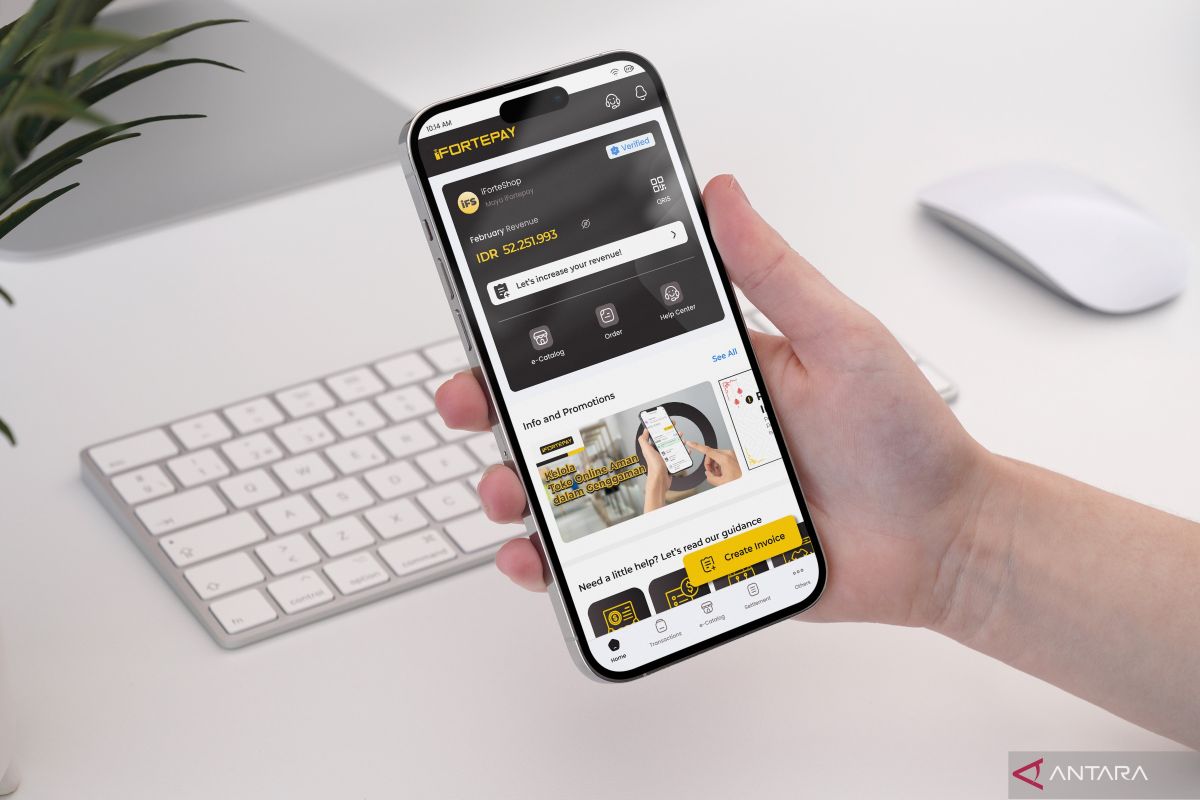 iFortepay permudah pembayaran digital QRIS bagi pelaku UMKM