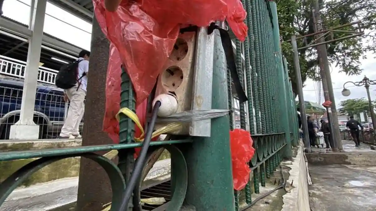 PLN Angkat Suara Soal Instalasi Listrik PKL Mayor Oking Stasiun Bogor, Ternyata Terdaftar Sejak 2015