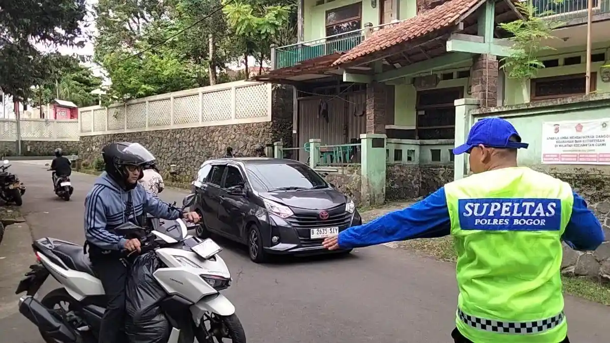 Terbukti Efektif, Supeltas Bantu Atur Lalun di Puncak Bogor Selama Libur Isra Mi’raj 2026