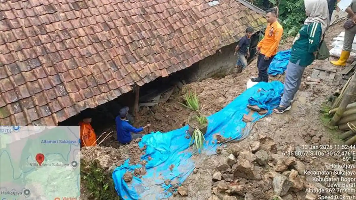 Bencana di Januari 2026, BPBD Kabupaten Bogor Catat 170 Lebih Kejadian, 2 Orang Tenggelam