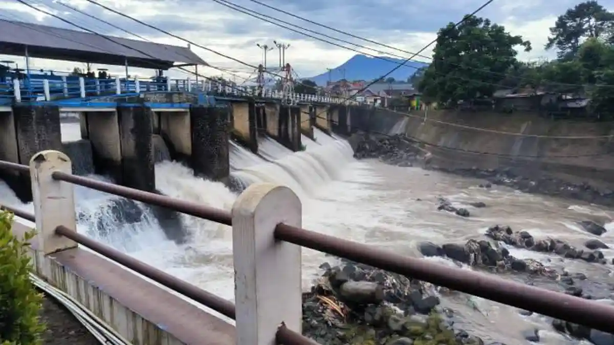 Update Bendung Katulampa Selasa 17 Februari 2026 Pagi Bestatus Normal, Cuaca Mendung Tipis