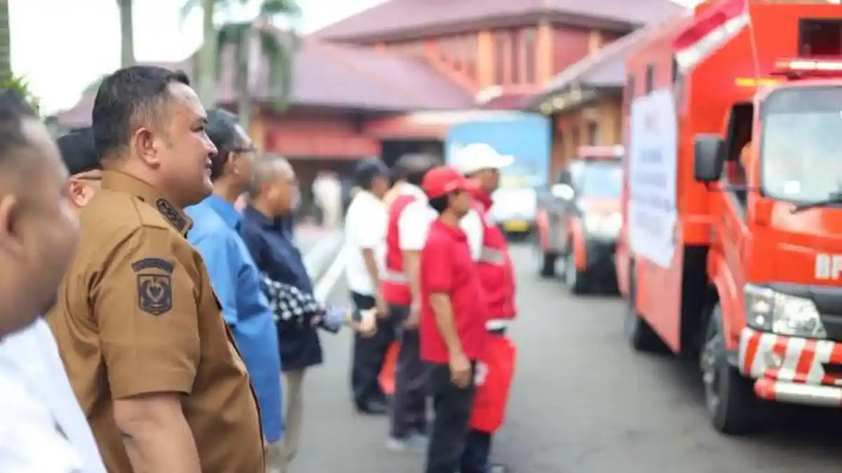 Peduli Terhadap Korban Longsor di Bandung, Pemerintah Kabupaten Bogor Lepas Bantuan Kemanusiaan
