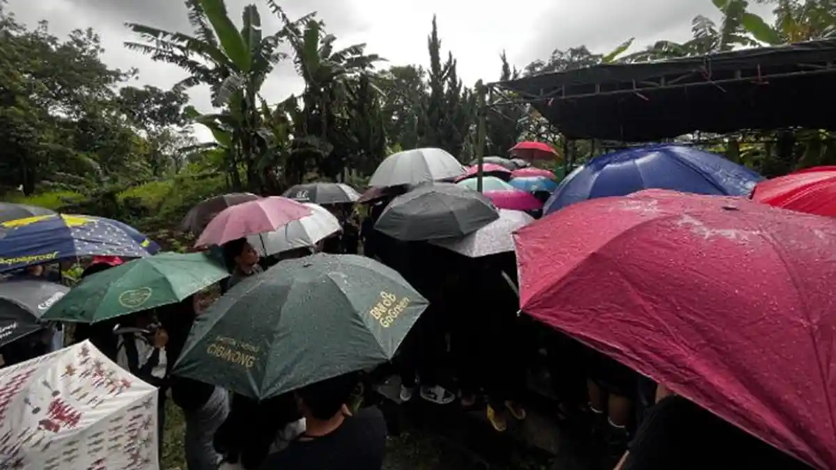TMA Bendung Cisadane Empang Masih Normal, Kota Bogor Masih Diselimuti Mendung