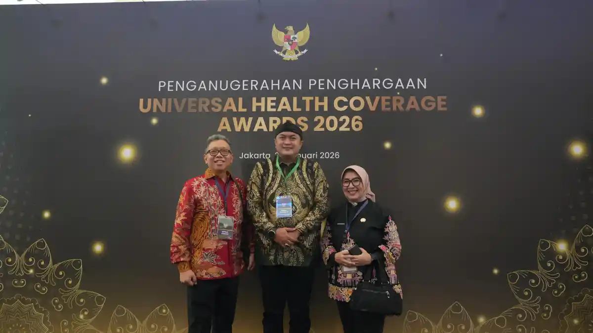 Kabupaten Bogor Raih UHC Award 2026 Kategori Madya, Rudy Susmanto Puji Komitmen Layanan Kesehatan