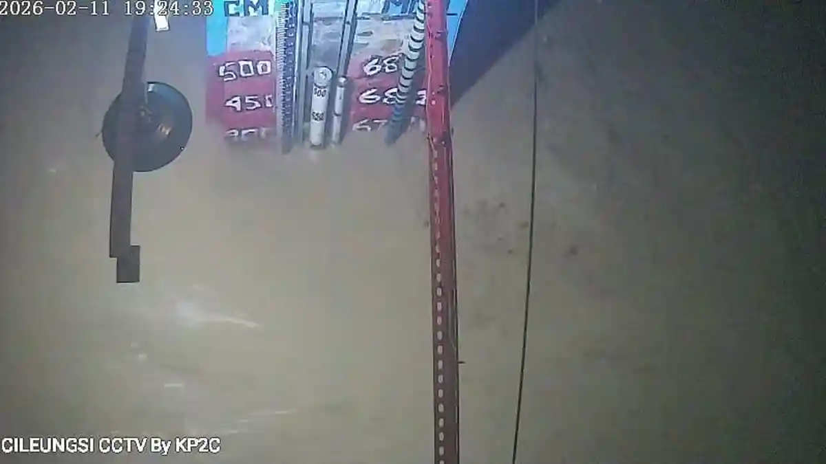 Hulu Sungai Cileungsi Bogor Siaga 1, Warga Gunungputri hingga Bekasi Diminta Waspada Banjir